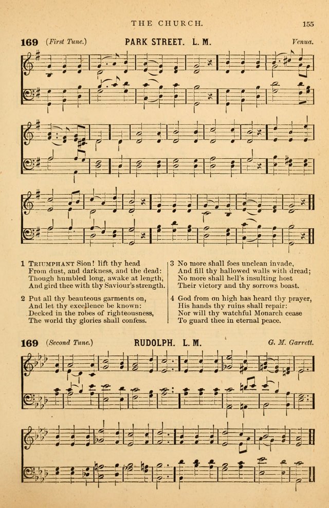 Hymnal Companion to the Prayer Book: suited to the special seasons of the Christian year, and other occasions of public worship, as well as for use in the Sunday-school...With accompanying tunes page 156