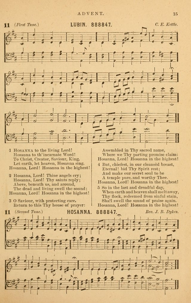 Hymnal Companion to the Prayer Book: suited to the special seasons of the Christian year, and other occasions of public worship, as well as for use in the Sunday-school...With accompanying tunes page 16