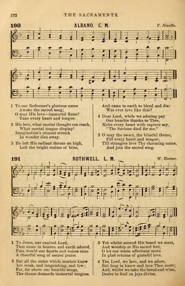 Hymnal Companion to the Prayer Book: suited to the special seasons of the Christian year, and other occasions of public worship, as well as for use in the Sunday-school...With accompanying tunes page 173