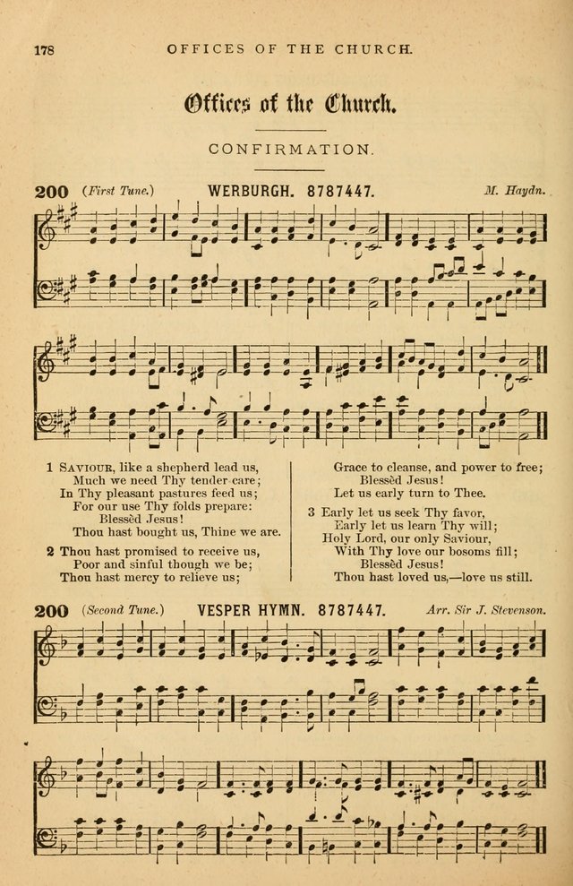 Hymnal Companion to the Prayer Book: suited to the special seasons of the Christian year, and other occasions of public worship, as well as for use in the Sunday-school...With accompanying tunes page 179