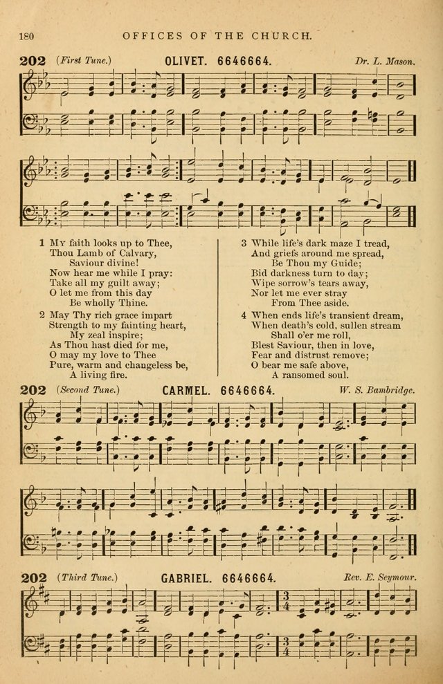 Hymnal Companion to the Prayer Book: suited to the special seasons of the Christian year, and other occasions of public worship, as well as for use in the Sunday-school...With accompanying tunes page 181