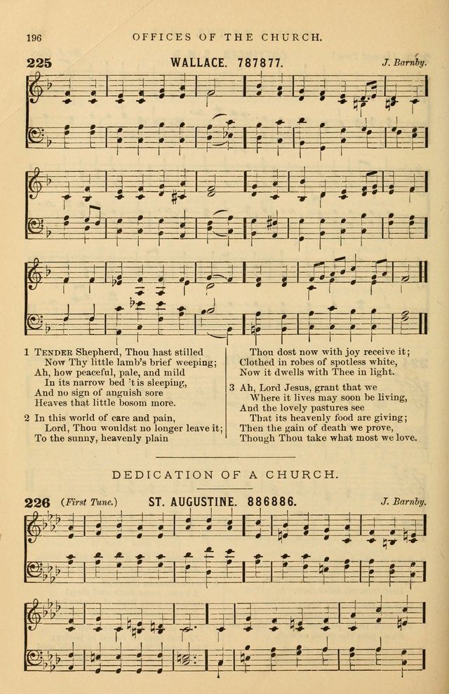 Hymnal Companion to the Prayer Book: suited to the special seasons of the Christian year, and other occasions of public worship, as well as for use in the Sunday-school...With accompanying tunes page 197