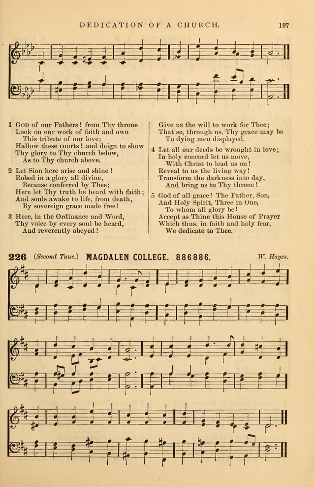 Hymnal Companion to the Prayer Book: suited to the special seasons of the Christian year, and other occasions of public worship, as well as for use in the Sunday-school...With accompanying tunes page 198