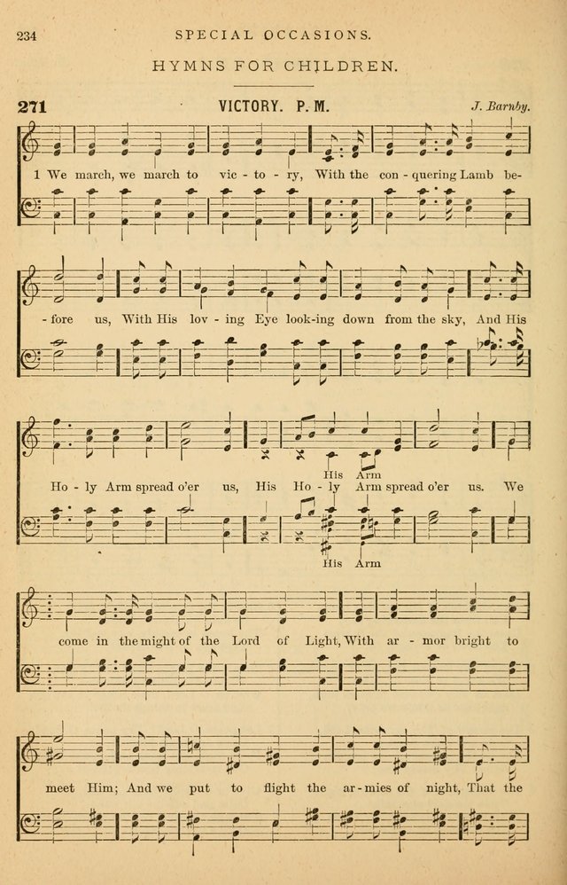 Hymnal Companion to the Prayer Book: suited to the special seasons of the Christian year, and other occasions of public worship, as well as for use in the Sunday-school...With accompanying tunes page 237