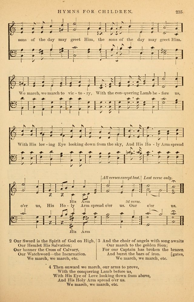 Hymnal Companion to the Prayer Book: suited to the special seasons of the Christian year, and other occasions of public worship, as well as for use in the Sunday-school...With accompanying tunes page 238