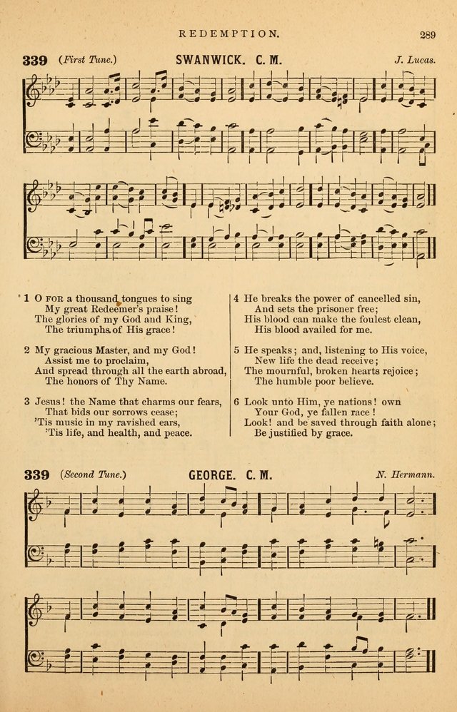 Hymnal Companion to the Prayer Book: suited to the special seasons of the Christian year, and other occasions of public worship, as well as for use in the Sunday-school...With accompanying tunes page 292