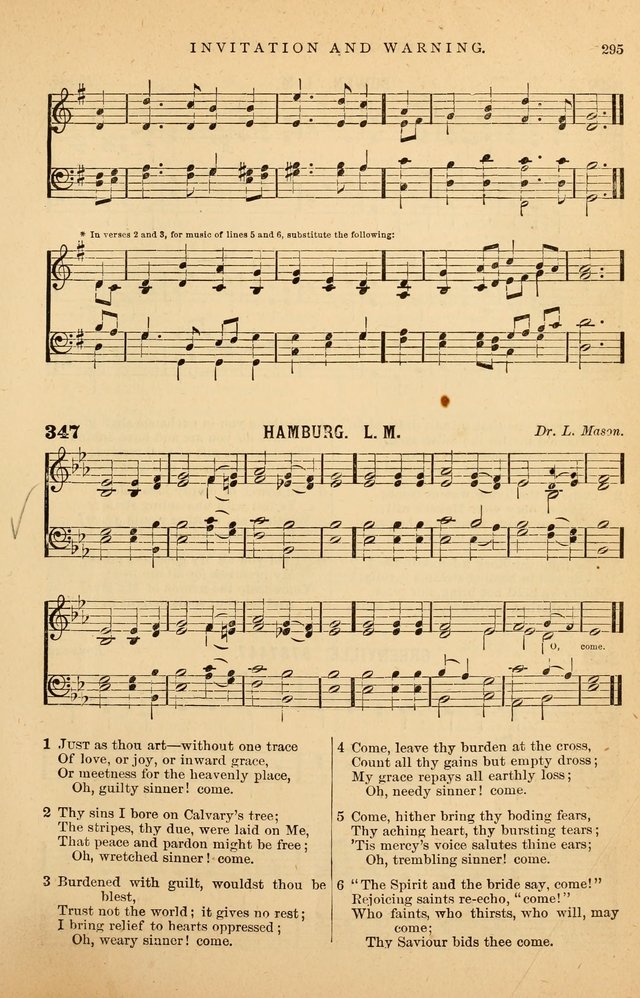 Hymnal Companion to the Prayer Book: suited to the special seasons of the Christian year, and other occasions of public worship, as well as for use in the Sunday-school...With accompanying tunes page 298