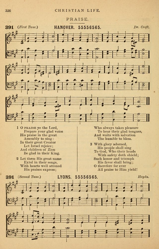 Hymnal Companion to the Prayer Book: suited to the special seasons of the Christian year, and other occasions of public worship, as well as for use in the Sunday-school...With accompanying tunes page 329