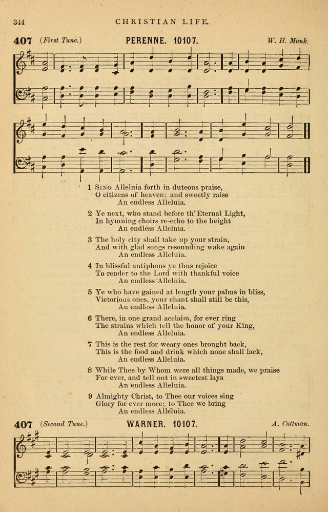 Hymnal Companion to the Prayer Book: suited to the special seasons of the Christian year, and other occasions of public worship, as well as for use in the Sunday-school...With accompanying tunes page 347