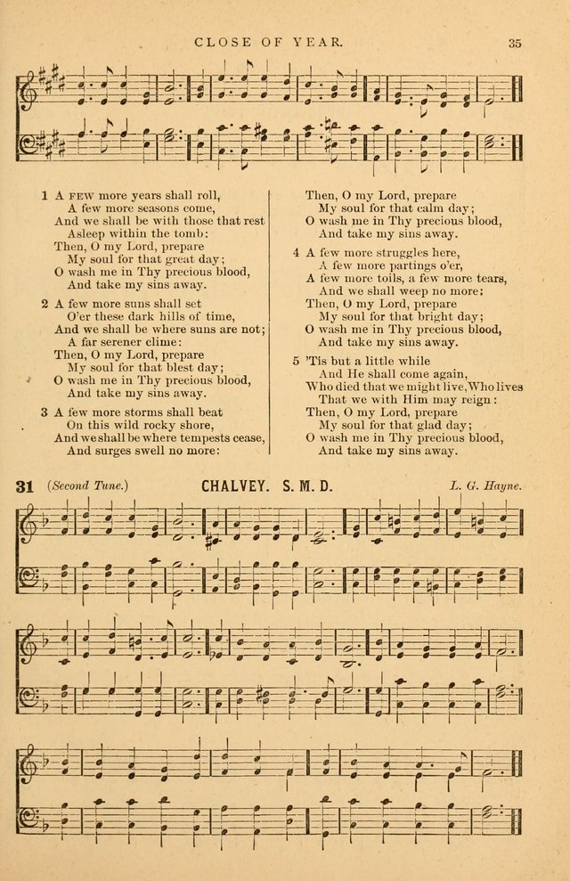 Hymnal Companion to the Prayer Book: suited to the special seasons of the Christian year, and other occasions of public worship, as well as for use in the Sunday-school...With accompanying tunes page 36