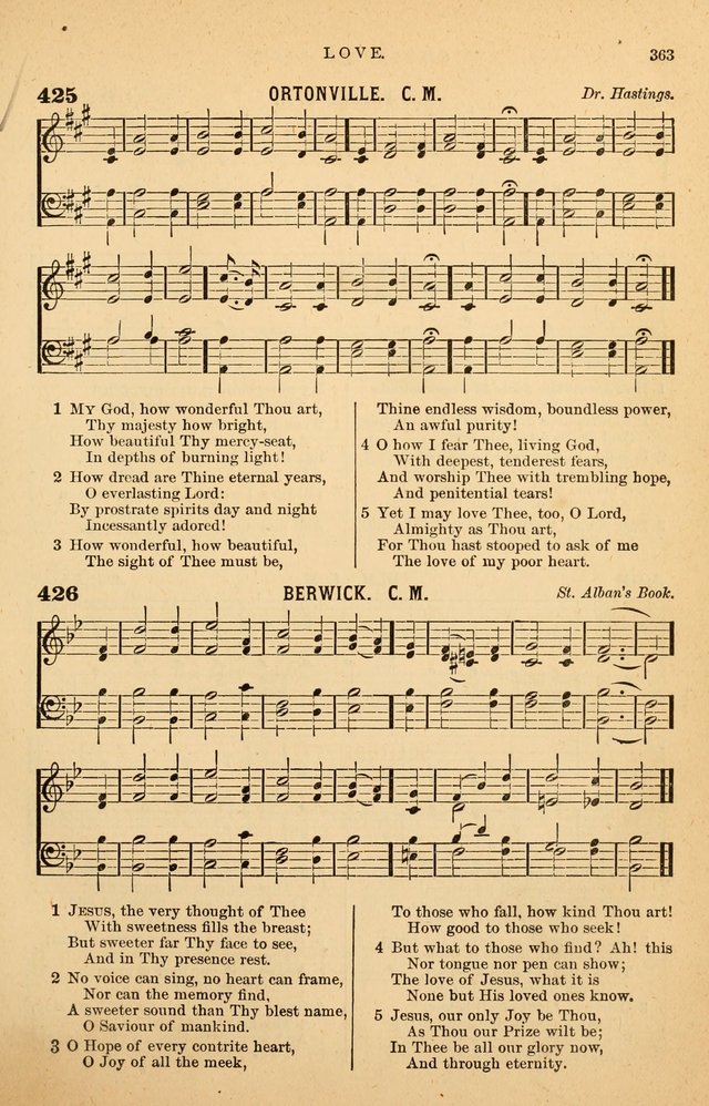 Hymnal Companion to the Prayer Book: suited to the special seasons of the Christian year, and other occasions of public worship, as well as for use in the Sunday-school...With accompanying tunes page 366