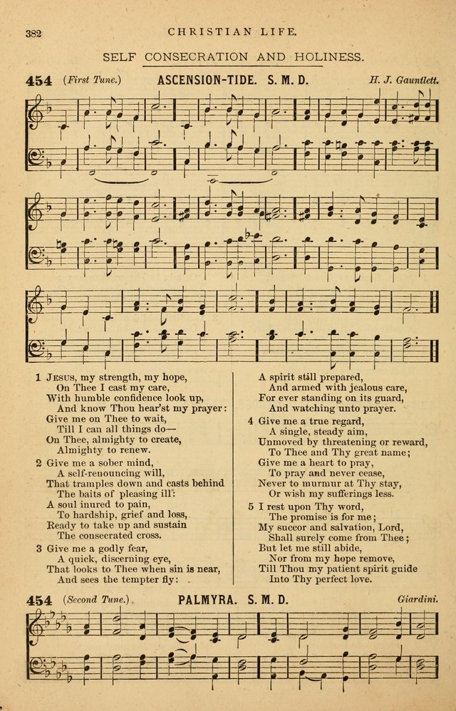 Hymnal Companion to the Prayer Book: suited to the special seasons of the Christian year, and other occasions of public worship, as well as for use in the Sunday-school...With accompanying tunes page 385