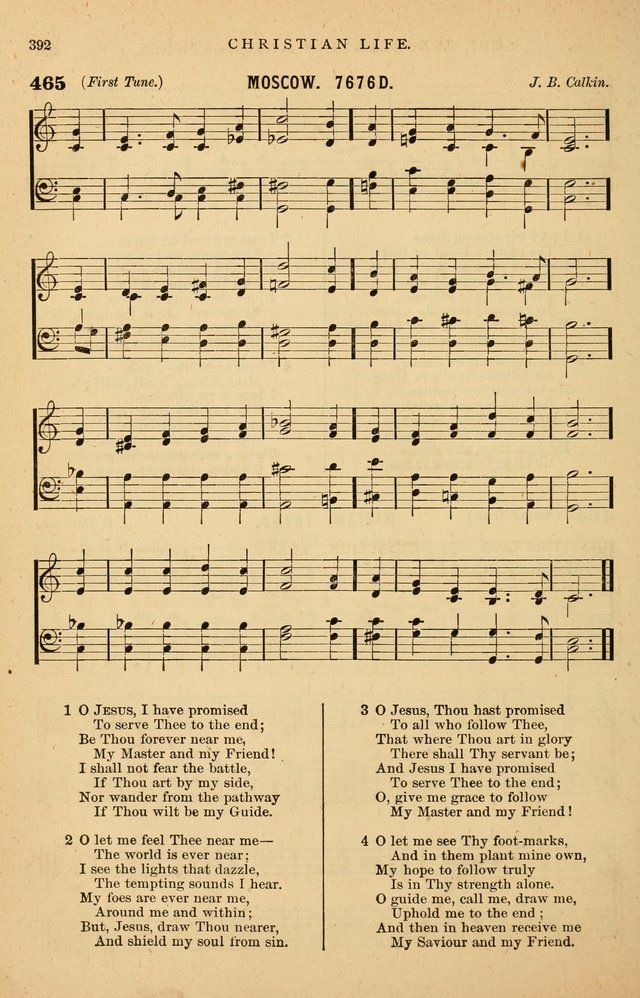 Hymnal Companion to the Prayer Book: suited to the special seasons of the Christian year, and other occasions of public worship, as well as for use in the Sunday-school...With accompanying tunes page 395