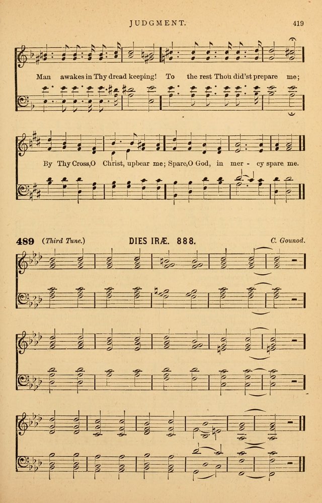 Hymnal Companion to the Prayer Book: suited to the special seasons of the Christian year, and other occasions of public worship, as well as for use in the Sunday-school...With accompanying tunes page 422