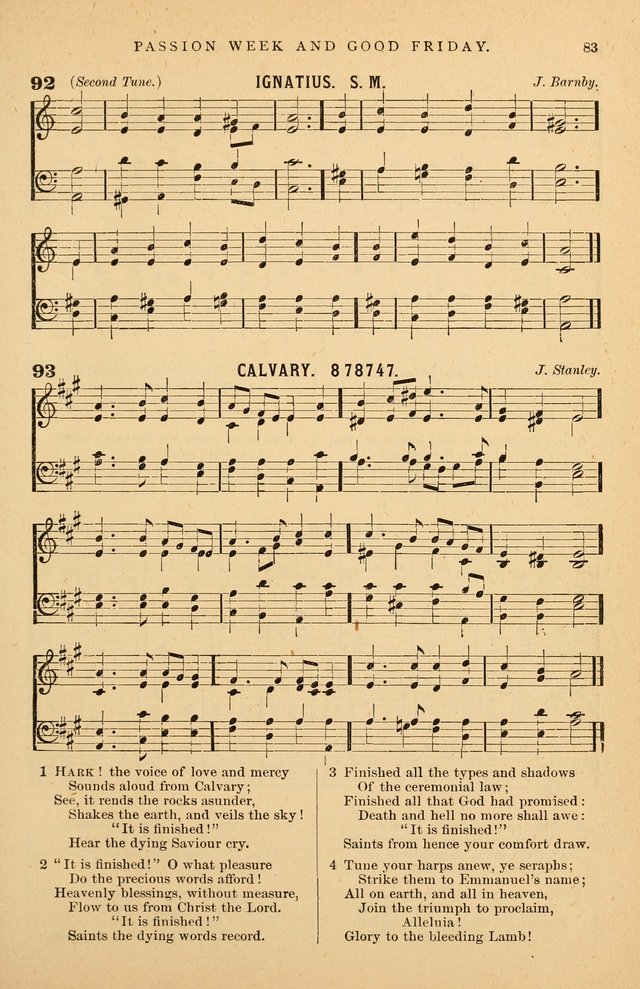 Hymnal Companion to the Prayer Book: suited to the special seasons of the Christian year, and other occasions of public worship, as well as for use in the Sunday-school...With accompanying tunes page 84