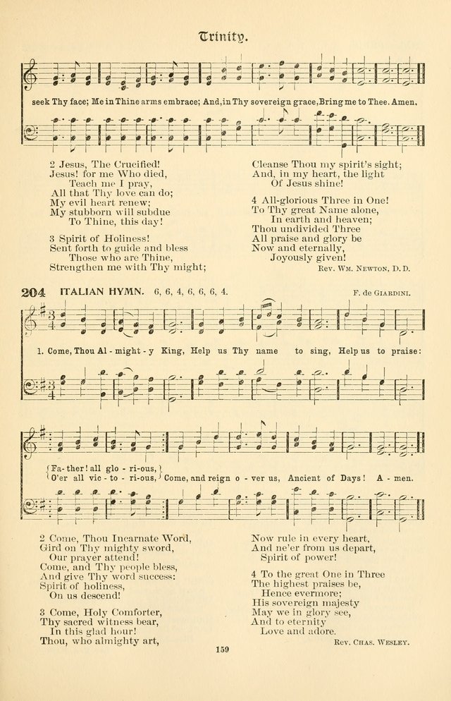 Hymnal Companion to the Prayer Book: with accompanying tunes page 163