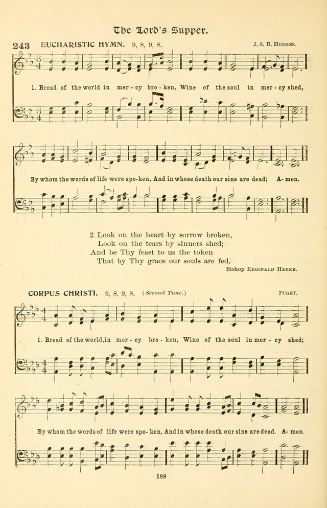 Hymnal Companion to the Prayer Book: with accompanying tunes page 192