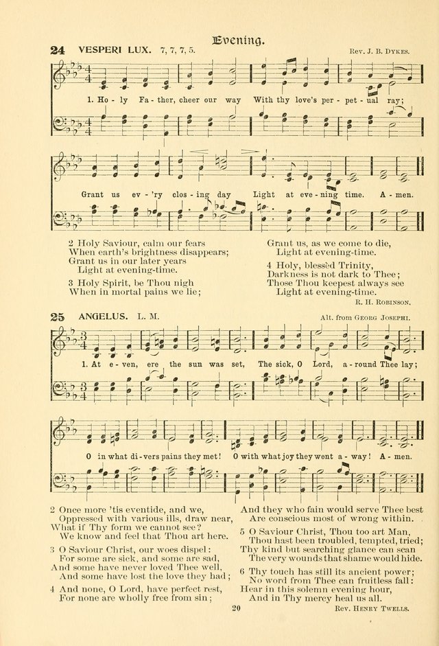 Hymnal Companion to the Prayer Book: with accompanying tunes page 22