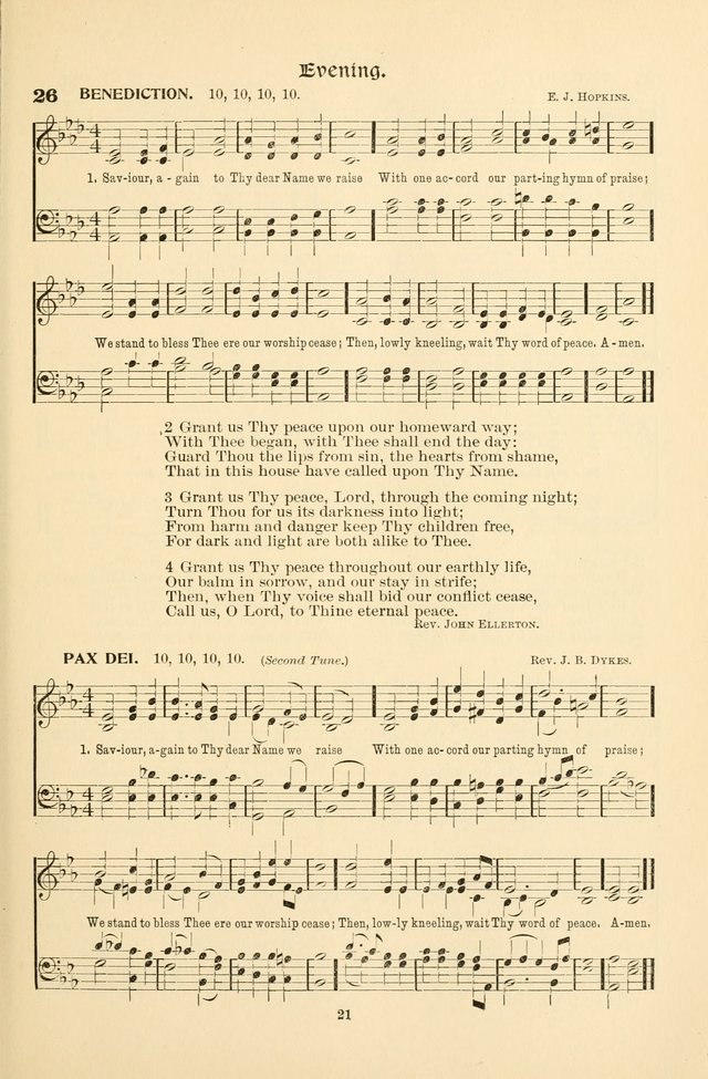 Hymnal Companion to the Prayer Book: with accompanying tunes page 23