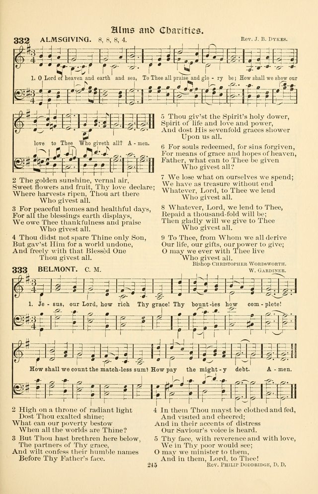 Hymnal Companion to the Prayer Book: with accompanying tunes page 249