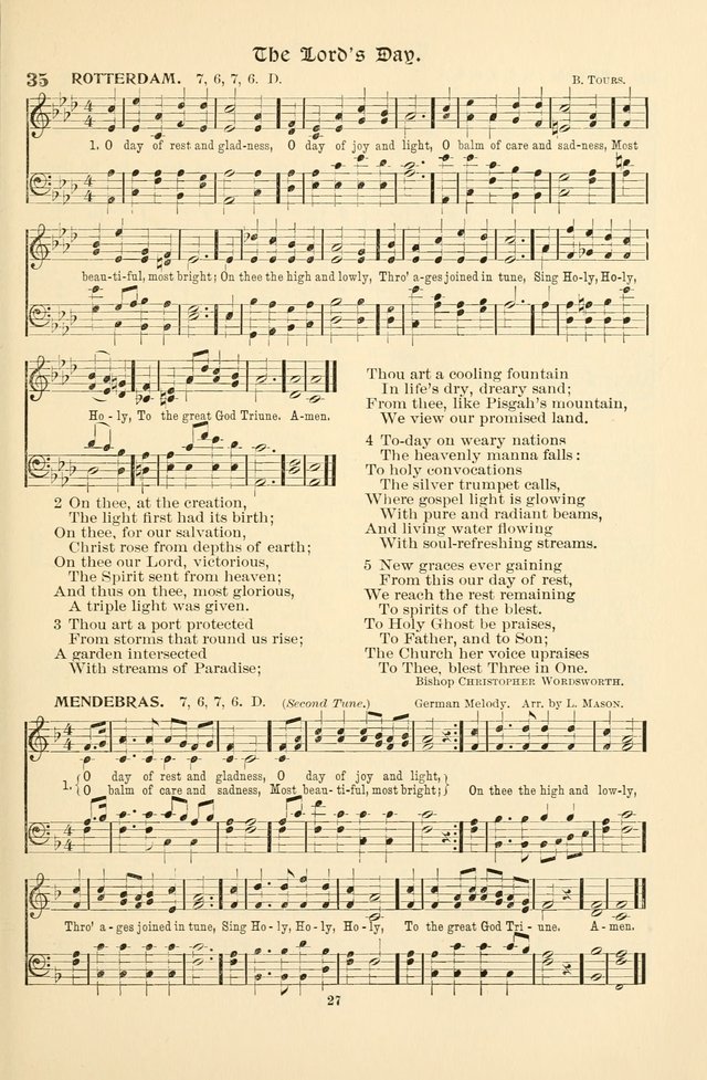 Hymnal Companion to the Prayer Book: with accompanying tunes page 29