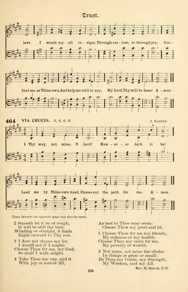 Hymnal Companion to the Prayer Book: with accompanying tunes page 345