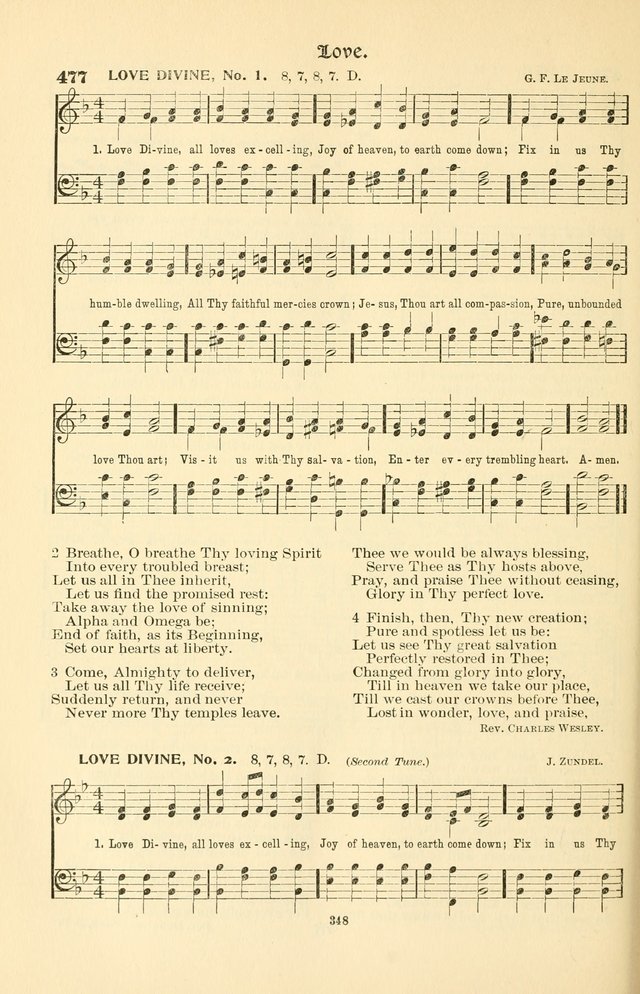 Hymnal Companion to the Prayer Book: with accompanying tunes page 354