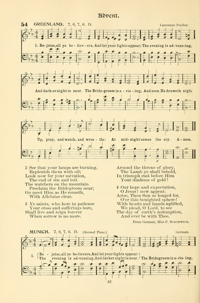 Hymnal Companion to the Prayer Book: with accompanying tunes page 44