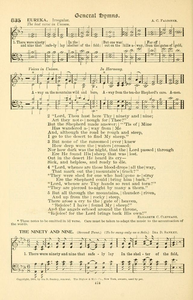 Hymnal Companion to the Prayer Book: with accompanying tunes page 484