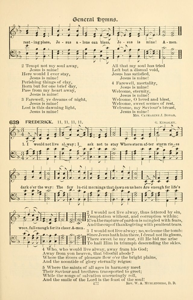 Hymnal Companion to the Prayer Book: with accompanying tunes page 487