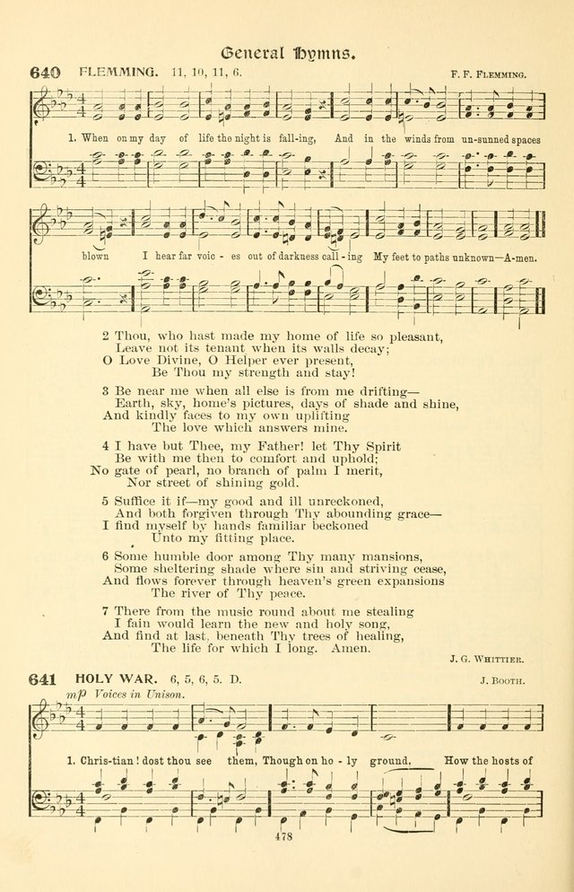 Hymnal Companion to the Prayer Book: with accompanying tunes page 488