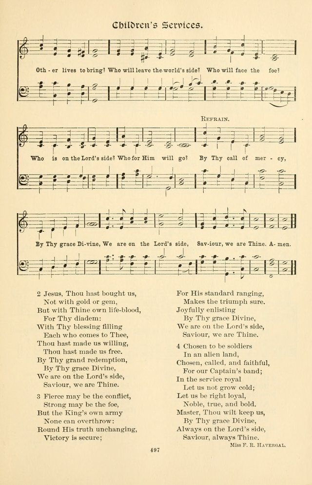 Hymnal Companion to the Prayer Book: with accompanying tunes page 507