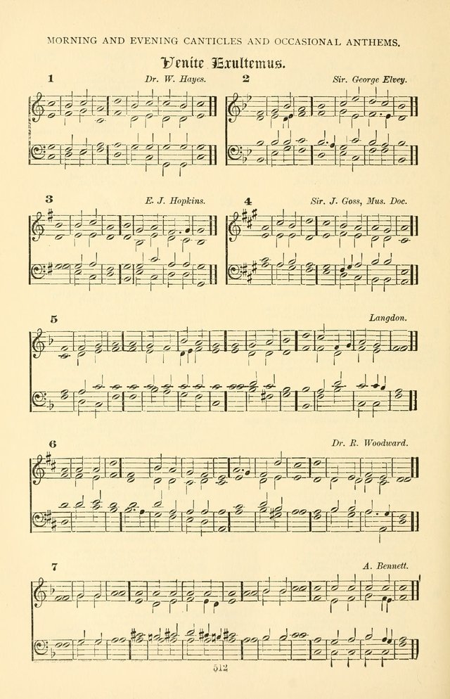 Hymnal Companion to the Prayer Book: with accompanying tunes page 522