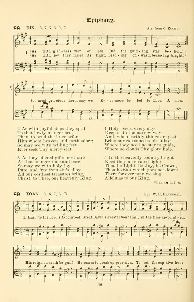 Hymnal Companion to the Prayer Book: with accompanying tunes page 74