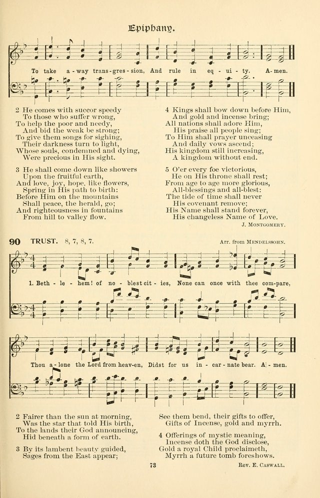 Hymnal Companion to the Prayer Book: with accompanying tunes page 75