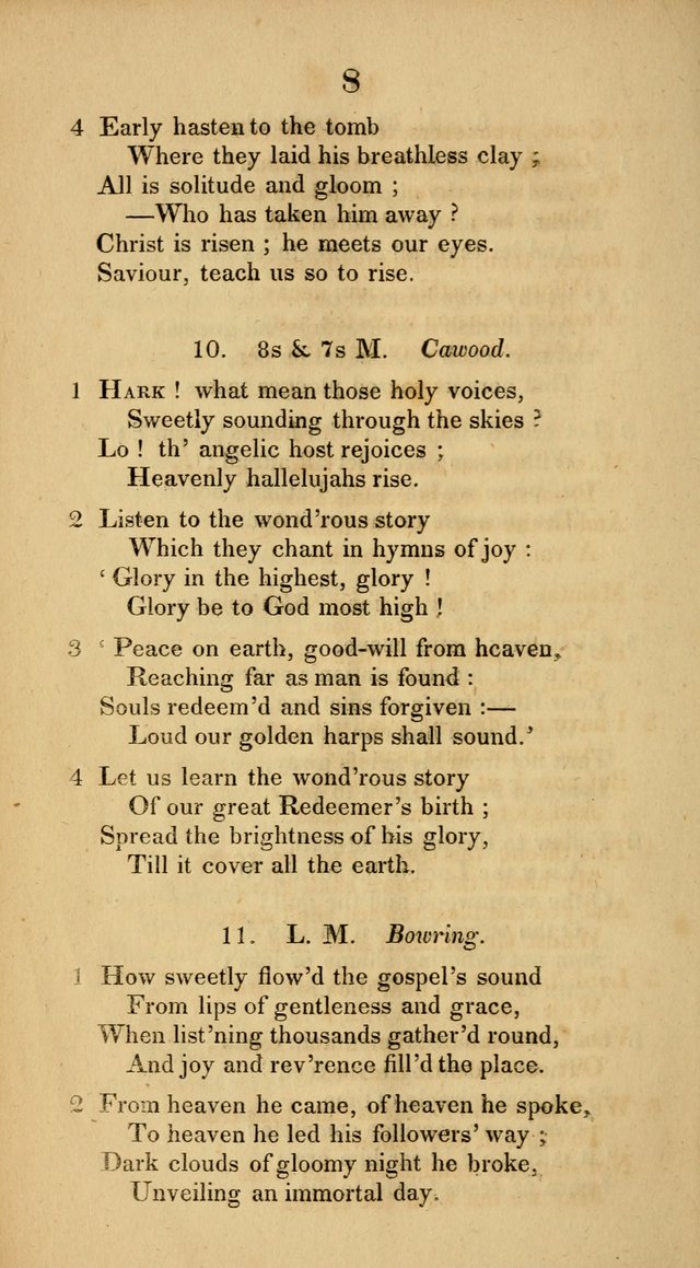 Hymns adapted to Communion Service page 8