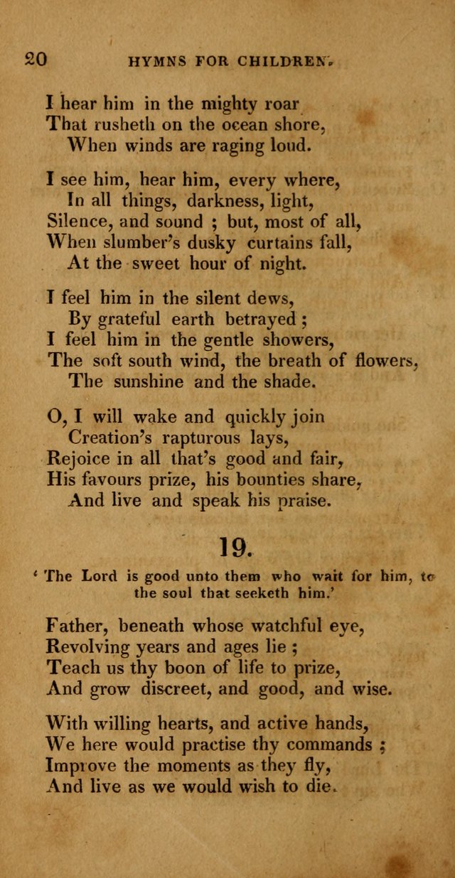 Hymns for Children, Selected and Altered page 13