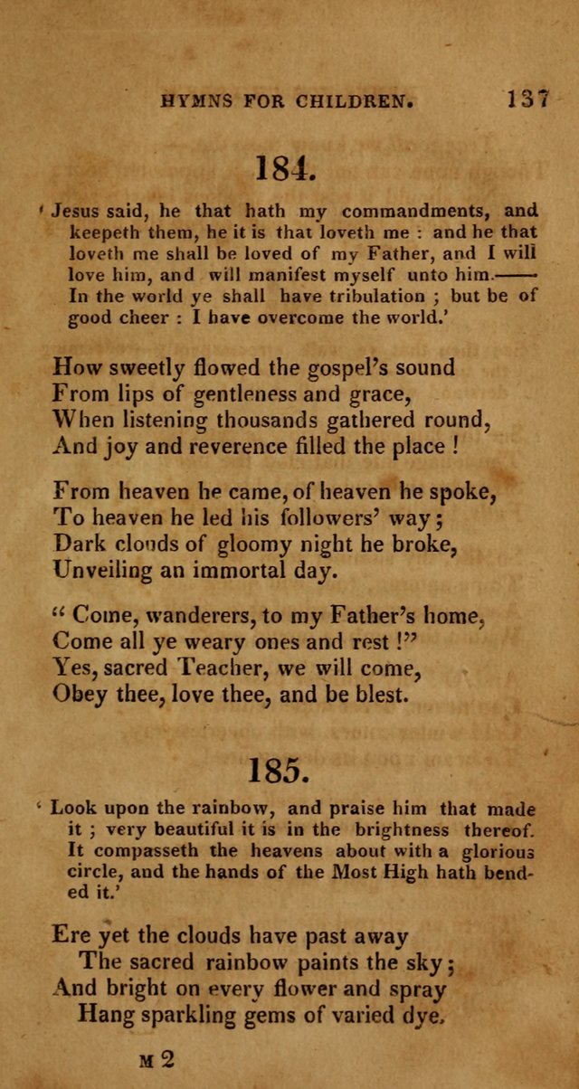 Hymns for Children, Selected and Altered page 130