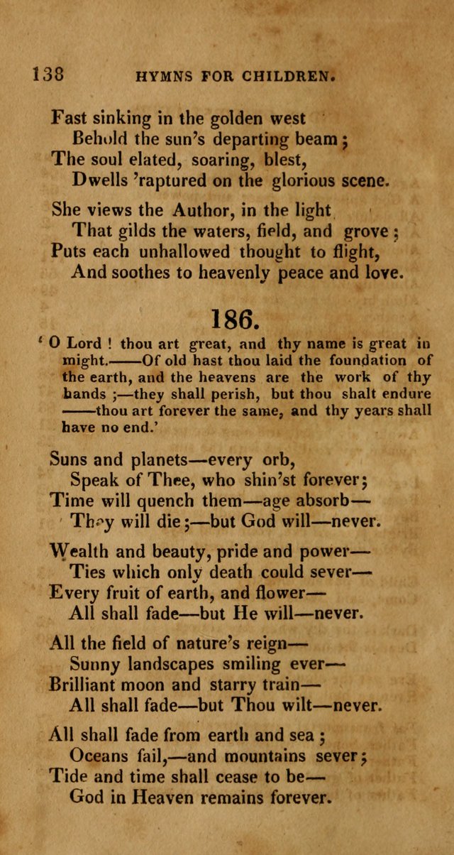 Hymns for Children, Selected and Altered page 131