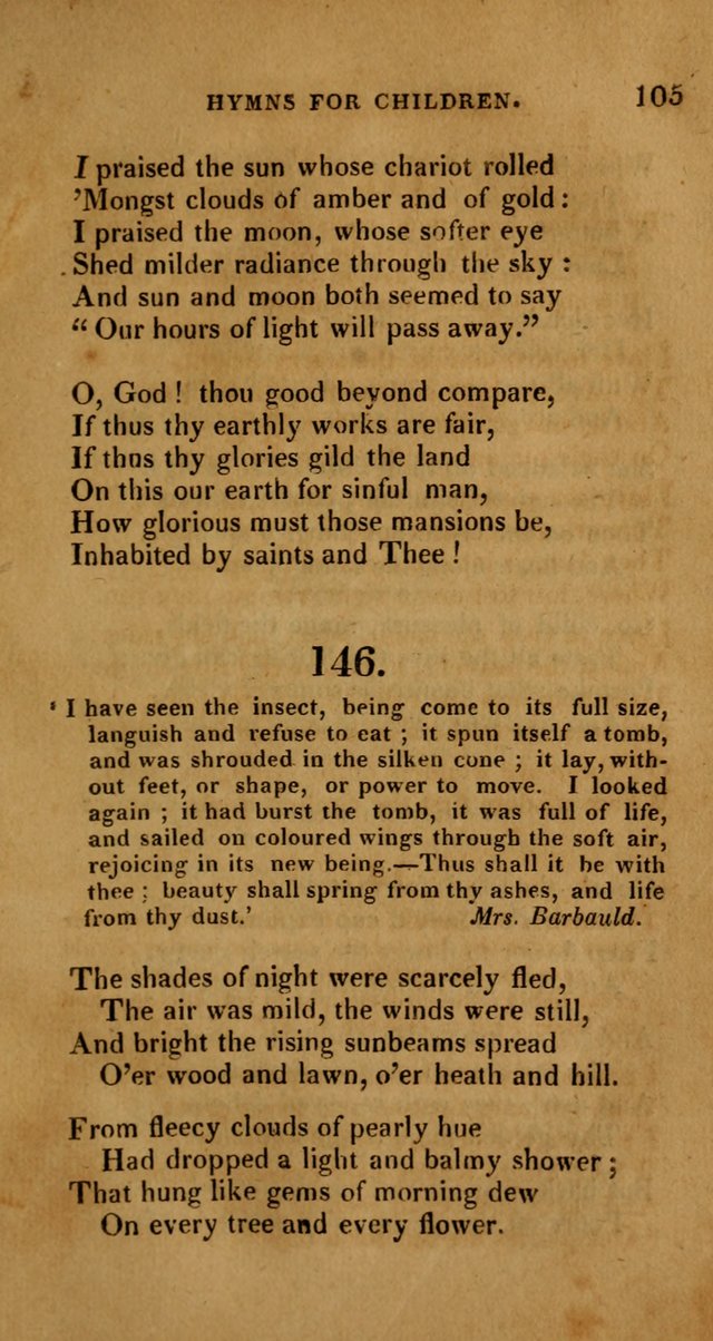 Hymns for Children, Selected and Altered page 98