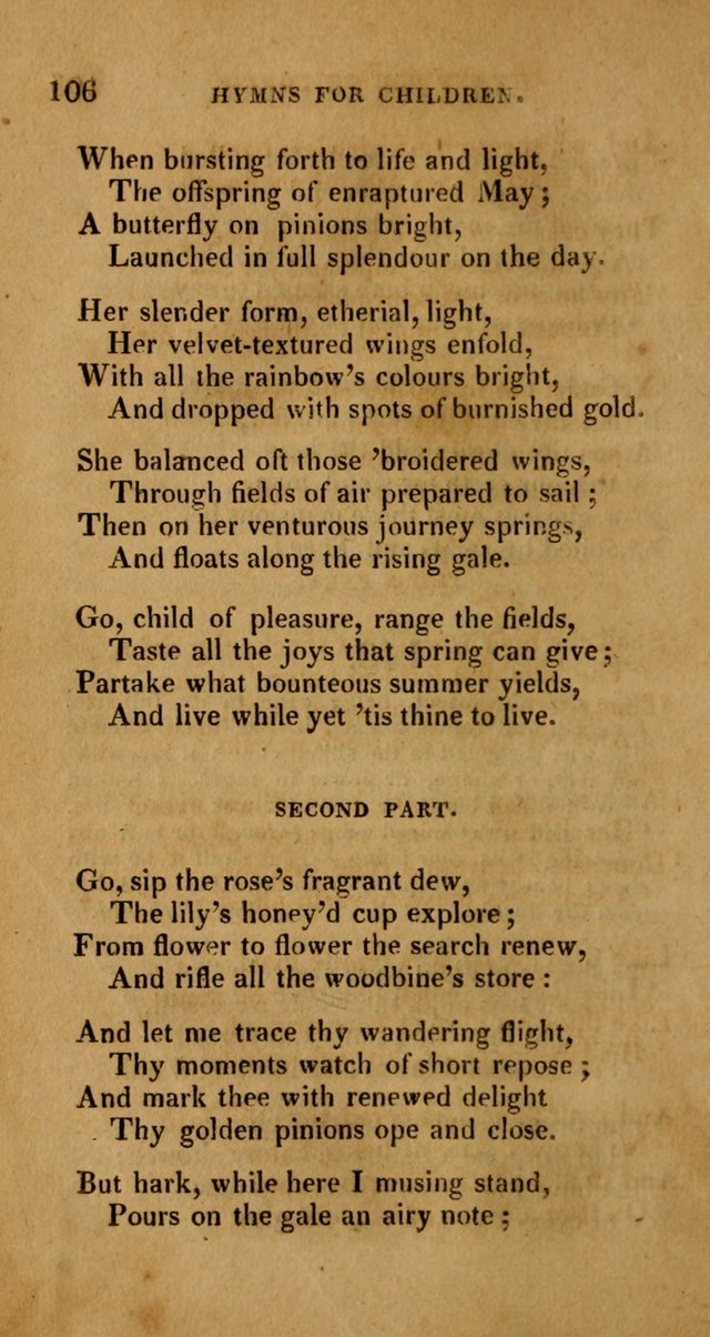 Hymns for Children, Selected and Altered page 99