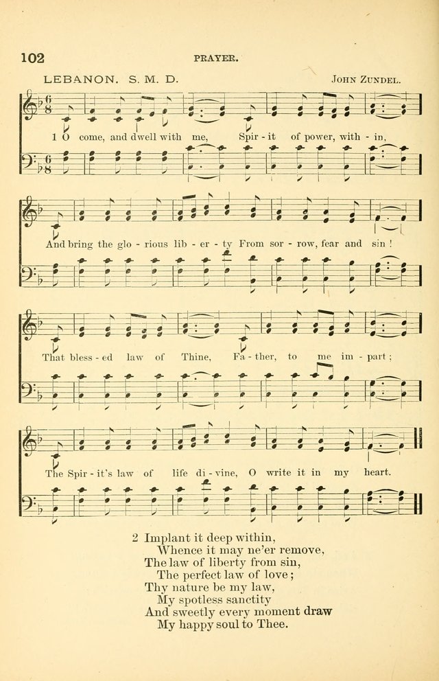 Hymnal for Christian Science Church and Sunday School Services page 102