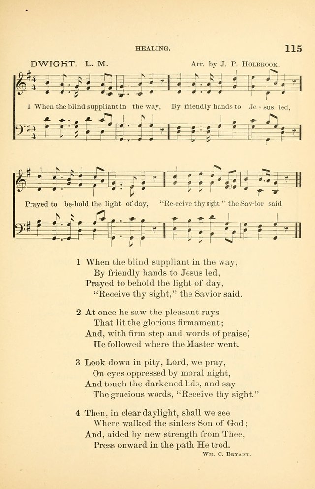 Hymnal for Christian Science Church and Sunday School Services page 115