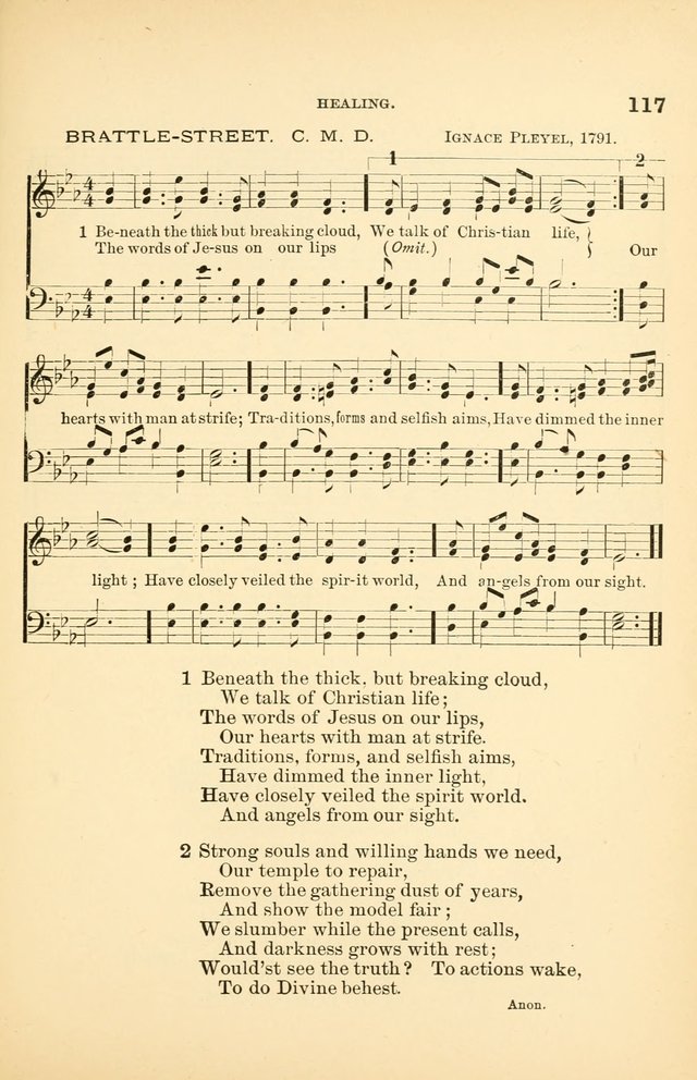 Hymnal for Christian Science Church and Sunday School Services page 117