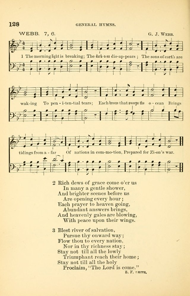 Hymnal for Christian Science Church and Sunday School Services page 128