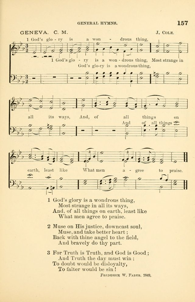 Hymnal for Christian Science Church and Sunday School Services page 157