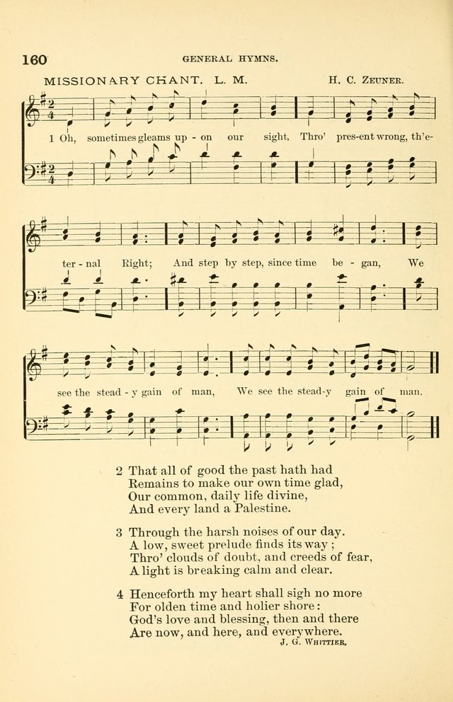 Hymnal for Christian Science Church and Sunday School Services page 160