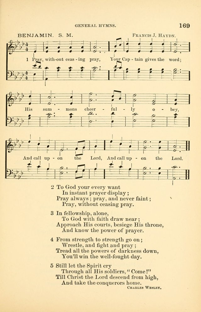 Hymnal for Christian Science Church and Sunday School Services page 169