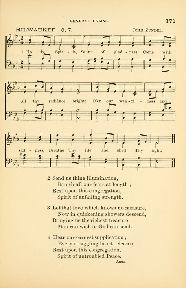 Hymnal for Christian Science Church and Sunday School Services page 171