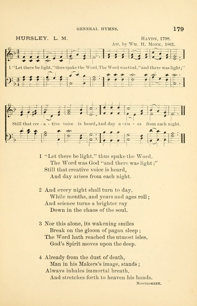 Hymnal for Christian Science Church and Sunday School Services page 179